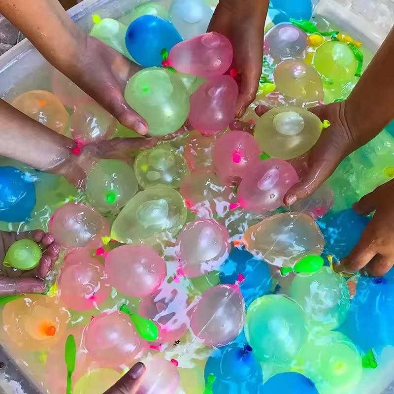 

111Pcs Humorous Water Polo Ball Bomb Warm Season Pool Celebration Polo Beach Warm Season Outdoor Quick-Fill Water Ball Playthings