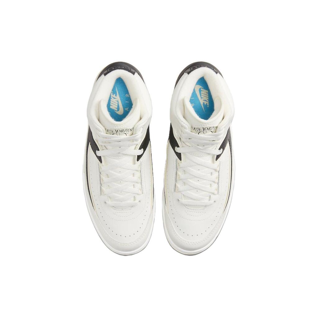 Air Jordan 2 Retro Sail Black Women Sneakers Cream Coconut-Milk DX4400-100