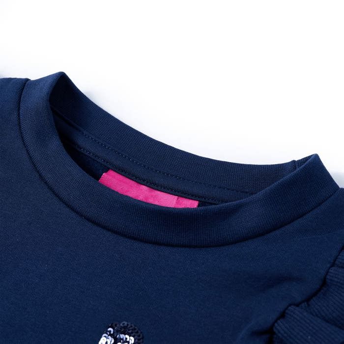 Sweatshirt pour enfants bleu marine 92/104/116/128/140