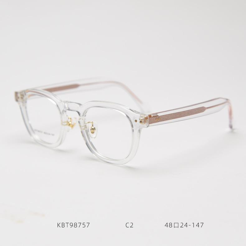 Acetate Reading Glasses Ultralight Anti Blue Light Round Eyewear For Men And Women Hyperopia Eyeglass Frame New
