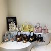 Horse Pendant Pu Water Bucket Handbag With Stitching Details And Mobile Pocket For Casual Outings