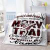 Men's Judo Customize Text Blanket Multi-purpose Personalized Blanket Ultra-Soft for Bedding Livingroom Seaside Picnics All-Season Use