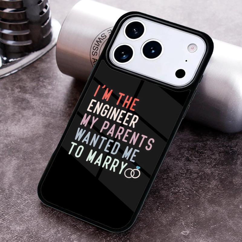 I M An Engineer I M Good At Maths Phone Case for iPhone 17 16 15 Pro Max Air 14 13 12 11 Plus Shockproof Cover
