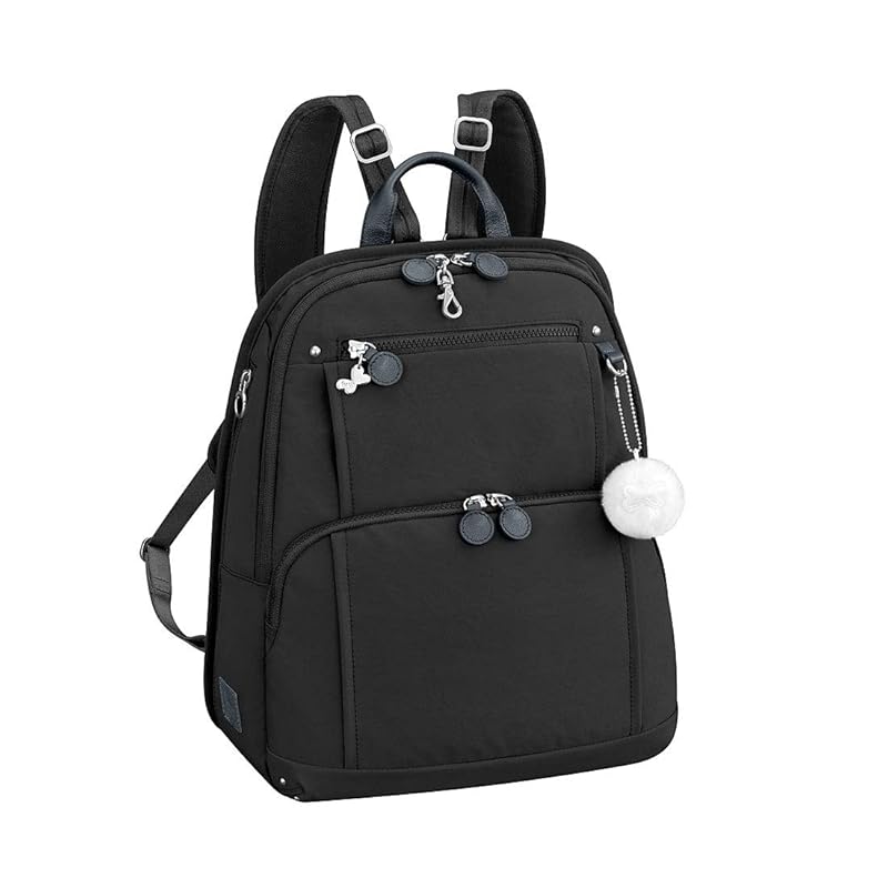 

[Kanana project] rucksack kanana freeway backpack A4 storage possible ladies 62102 black Free Size