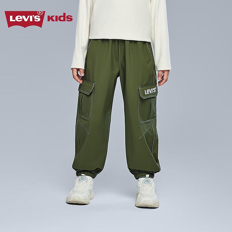 Levi s Унисекс Детские флисовые спортивные штаны Осень/Зима 2025 120 /56