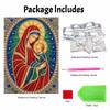 DIY 3D Pearl Diamond Painting Art Set Religious Mother Mary Home Decor Art Set Wall Art