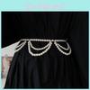 Stylish Three Layer Pearl Waist Belt For Women Ideal For Summer Dresses And Casual Outfits