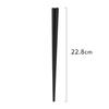 Asahi Koyo Hexagonal Pack of Dishwasher Made In Commercial Chopsticks, Resin, Heat-Resistant, 80, Black, 22.8cm, Safe, Non-Slip, Japan, Use, GY-03