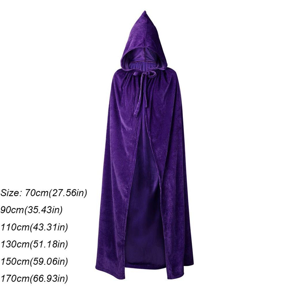 Black Halloween Capes Cloth Cosplay Costumes New Robe Halloween Party