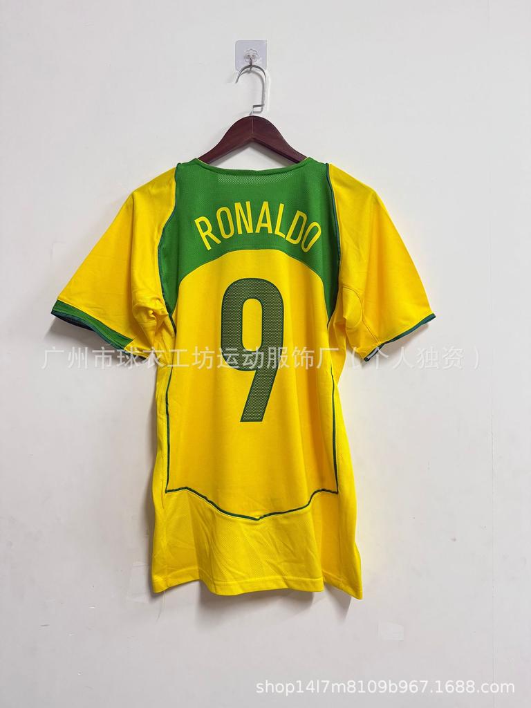 0607AC Milan No. 22 Kaka Retro Style Star Barcelona Santos Brazil Short-sleeved Football Clothes