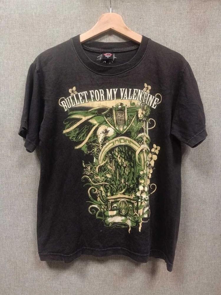 Винтажная футболка-пират группа Bullet For My Valentine AN45116 Унисекс Футболка XXXL