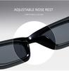 Female Small Frame Square Sunglasses Women Men Luxurious Casual Sun Glasses Mirror Black Rectangle Designer Brand Fashion