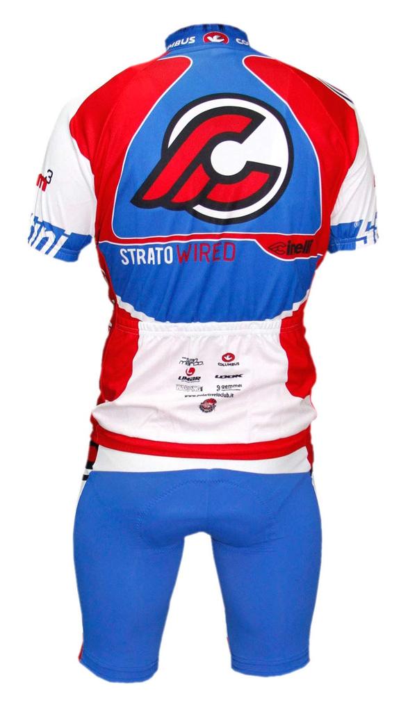 Cinelli Cycling Race Jersey Set for Road Bikes and Glassn GO Santini Jersey and Bib Size M MTB, Shorts, (605047200102)