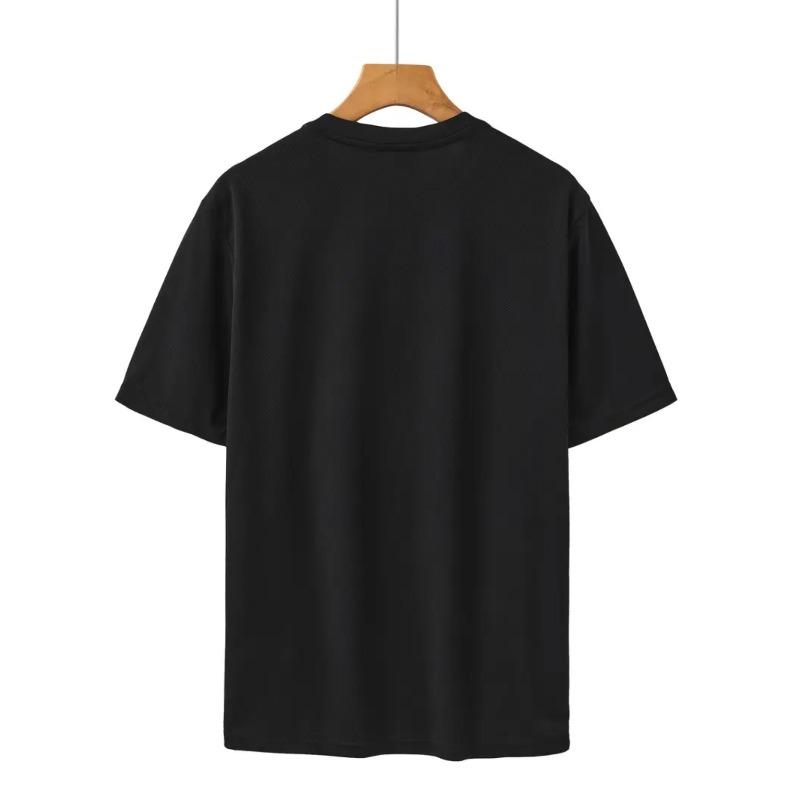 European Size Casual Sporty Style Men's T-Shirt Football Player Kick Pattern Summer Wear Gift for Sports Fans