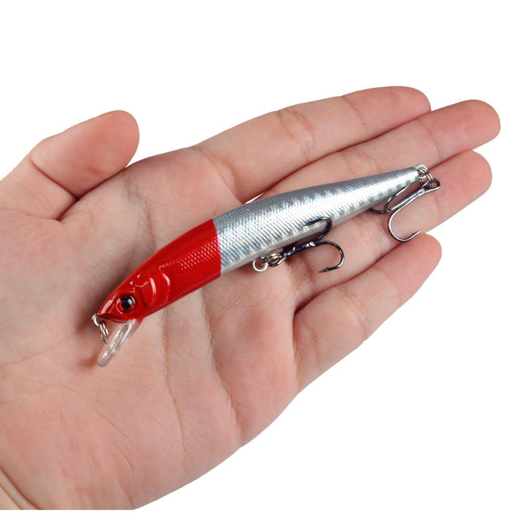 9.5cm/8.5g Minnow Lure, 10 Colors, Bionic Hard Plastic Fishing Bait