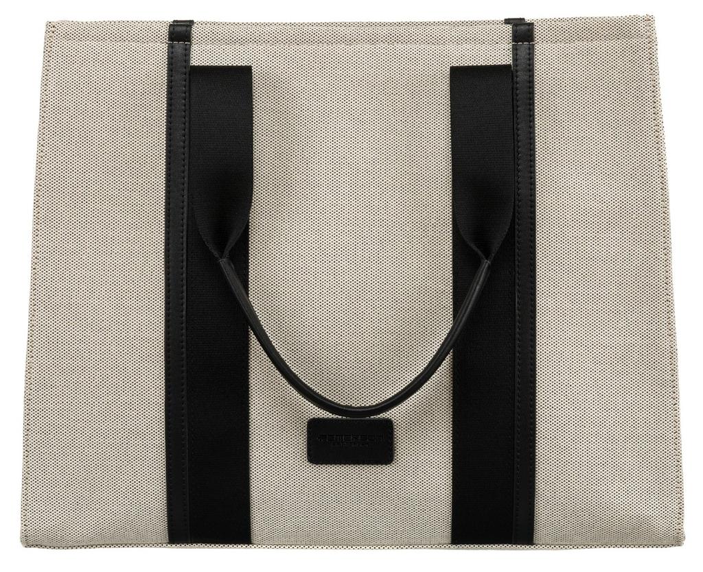 PTN CAN-04-5792 Nat-Black Canvas Bag