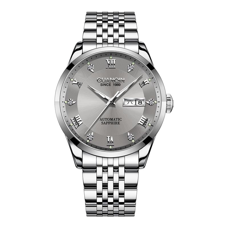 

Мужские автоматические механические часы GUANQIN для бизнеса 40mm