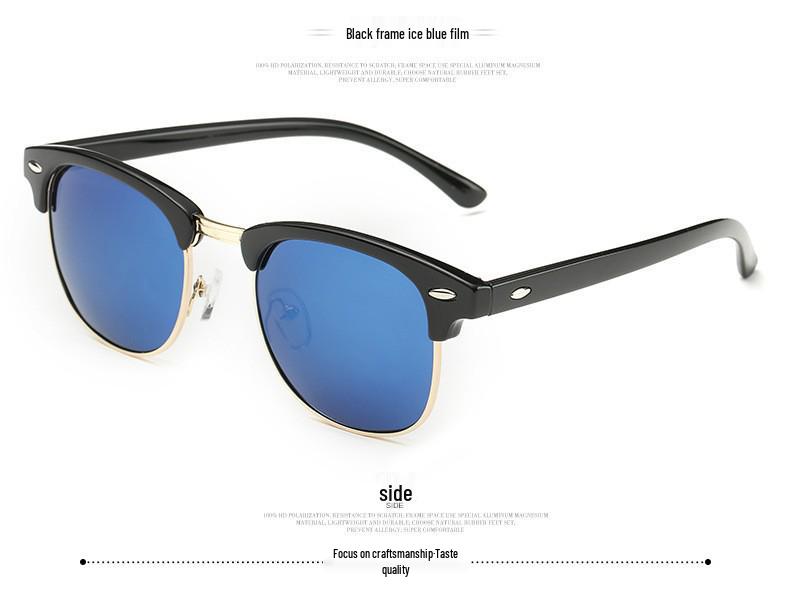 Fashion Retro Polarized Anti-UV Driving Sunglasses 3016
