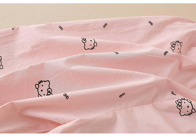 Summer 2026 Girls' Mosquito Repellent Cat Print Casual Pants