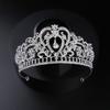 Bride Silver Crystal Girls and Children's Crown Wedding Hair Accessories Wedding Dress Accessories European Birthday Tiara Crown
