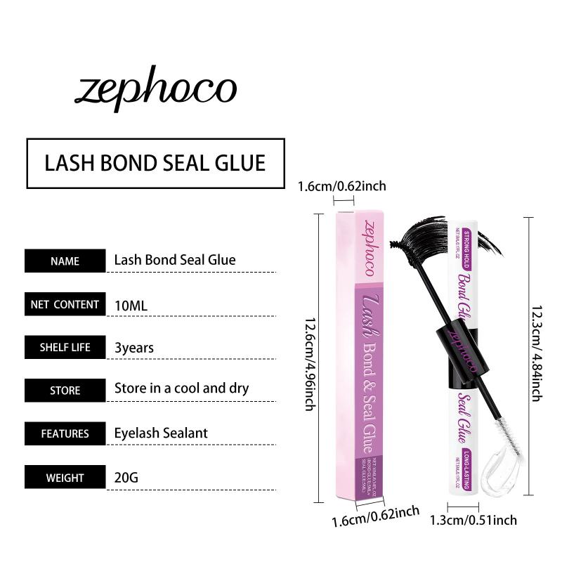 Cluster Lash Glue 48 Hour Lasting Strong Hold Waterproof Eyelash Adhesive For DIY Extension Kit