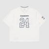 UMBRO Chant Mesh Women'S Graphic Short Sleeve T-Shirt Ivory Ur322Crs74
