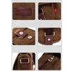Neue Mode Dicke Wachsleinwand Herren Schultertasche Messenger Bag Herren Umhängetasche Vintage Männlich Freizeit Sling Bag Lässig Junge