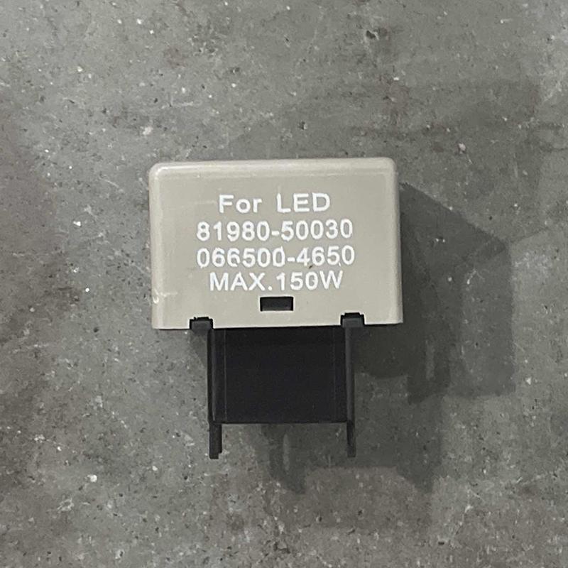 Turn Signal Flasher Speed Adjustable 81980-50030 Compatible With Lexus Toyota Fj Cruiser For Sienna Electronic Flasher Relay