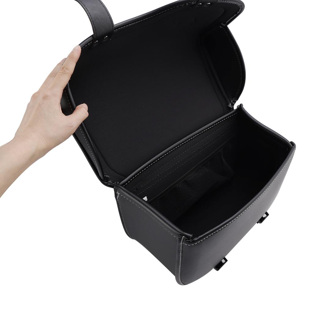 Tail Bag Side Saddlebag Tail Bag Luggage Pouch Storage Black 28L For Motorbike