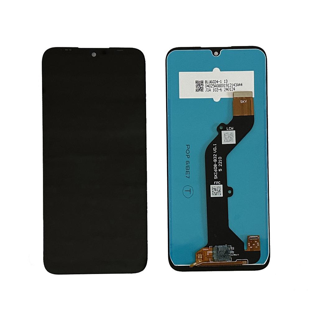 LCD Screen and Digitizer Full Assembly For Tecno Pop 6 BE7