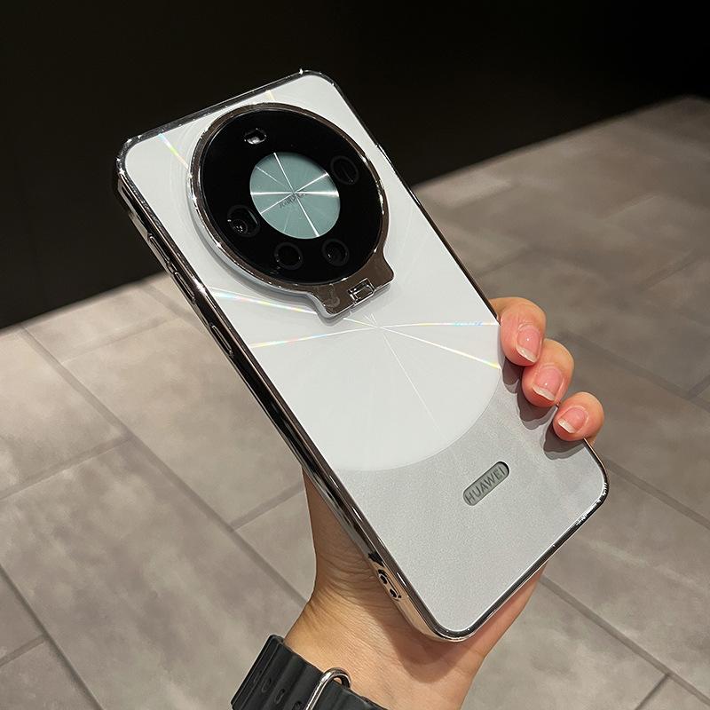 

Подходит для чехла для мобильного телефона Huawei Mate60pro, кронштейн для объектива, креативный гальванизированный M60por, противоударный, с CD-паттерном, чехол M60 HUAWEI Mate 60