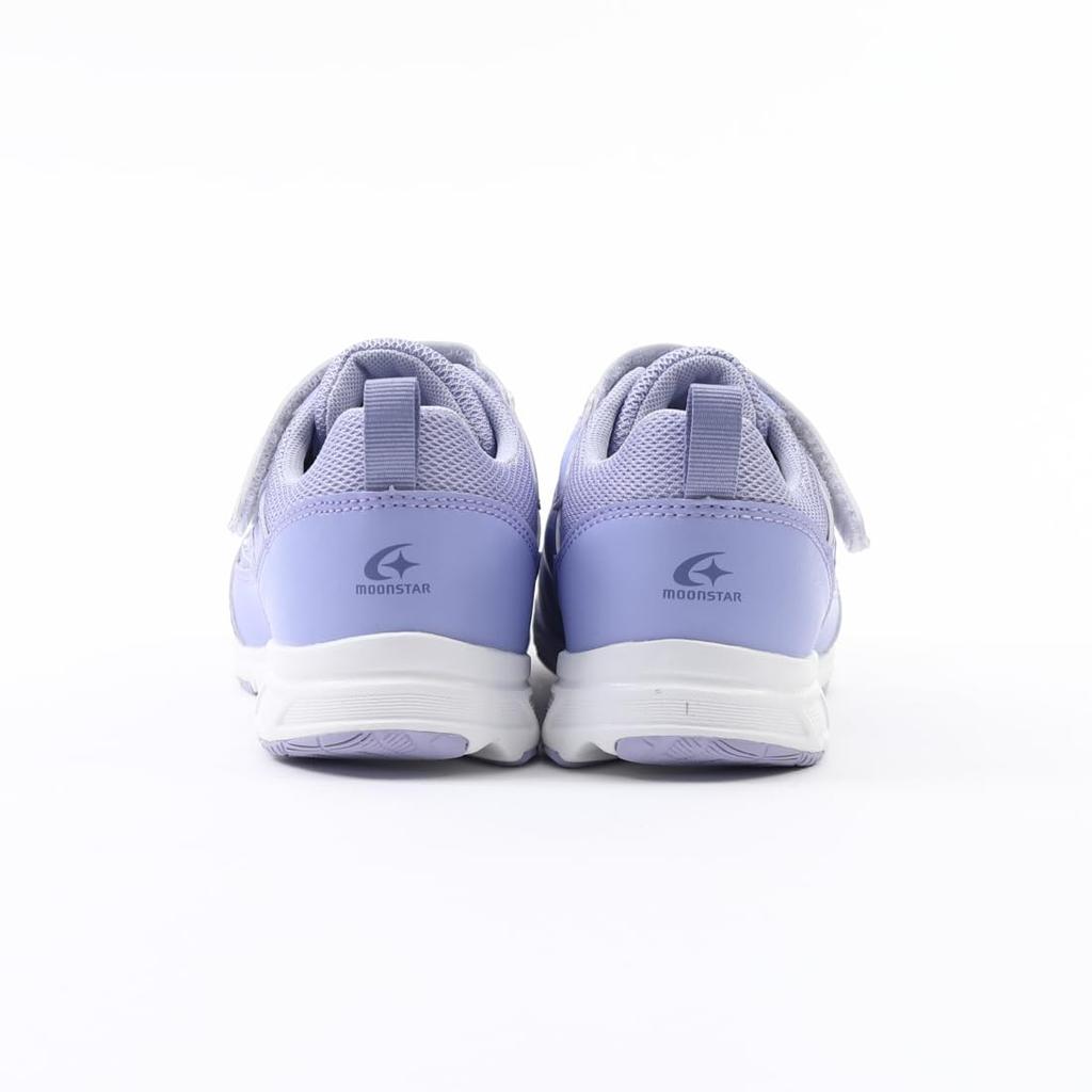 Sneakers for Both Sunny and Rainy Days LV1158 Girls Purple Cm 2E [Superstar] 23.0