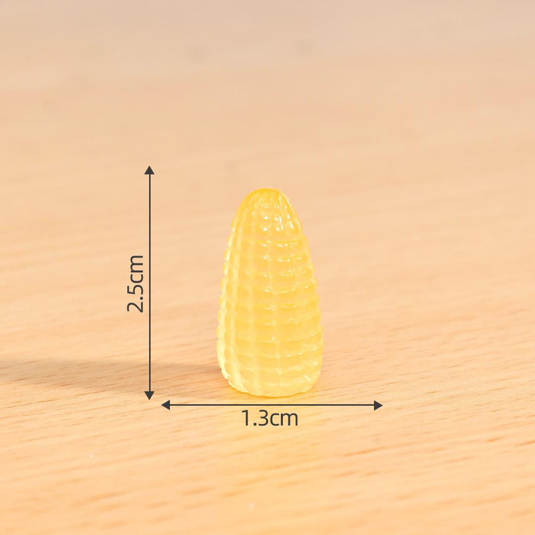 10PC Micro Landscape Creative Cute Colorful Corn Accessories Pendant Resin Small Ornament 10PC