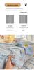 Washed Crinkled Gauze Summer Quilt - Skin-Friendly Cool Blanket for Air Conditioning