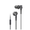 Sony Earphones Deep Bass Model MDR-XB55AP In-ear type remote control microphone Black B