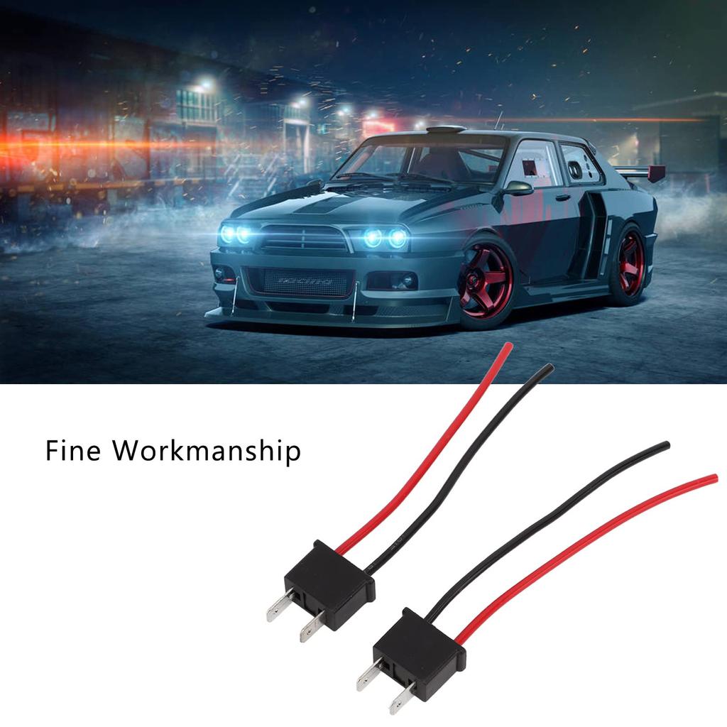 Scheinwerferstecker, Plug and Play, einfache Bedienung, H7-Steckerbuchse, stabile Leistung der Haushalts-H7-Glühbirnenfassung