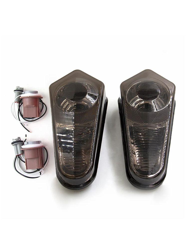 2 PCS Motorcycle Rear Taillights Brake Stop Tail Light Lampshade For ATV UTV Polaris Sportsman 500 700 800 2005-2014
