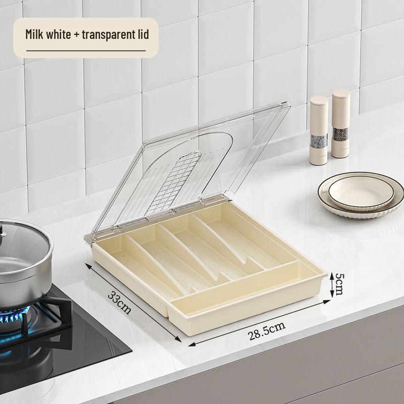 Kitchen Drawer Organizer for Cutlery and Utensils