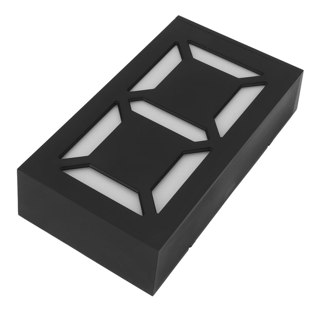 LED Solar House Number Lights Numbers DIY Digital Solar Sign Lamp for Home Yard Street with 2 Color