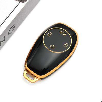 4 Buttons Fashion TPU Auto Car Key Cover Case Keyless Protector Accessories for Leapmotor T03 S01 C11 Shell Fob Holder