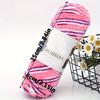 2pcs Three-Strand Glossy Velve Yarn Ultra-Soft Luxurious Ideal for DIY Knitting Crocheting Crafting Scarves Shawls Blankets Colorful Handmade