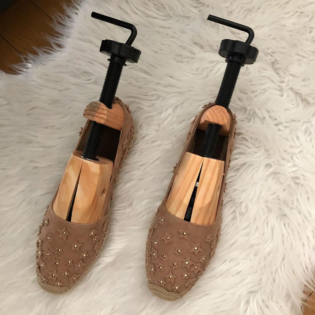 Pine Wood Shoe Support Adjustable Shoe Size Stretch Expansion Tool ExpanderL(42 46)