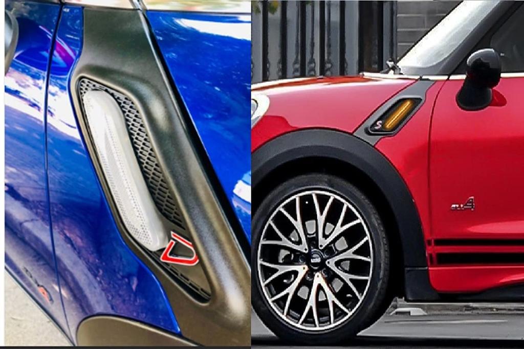 LED Boční směrové světlo pro Mini Vysoká svítivost BMW MINI R60 Crossover Countryman R61 Crossover Kupé Paceman R60/R61, LED, Vestavěný rušič,