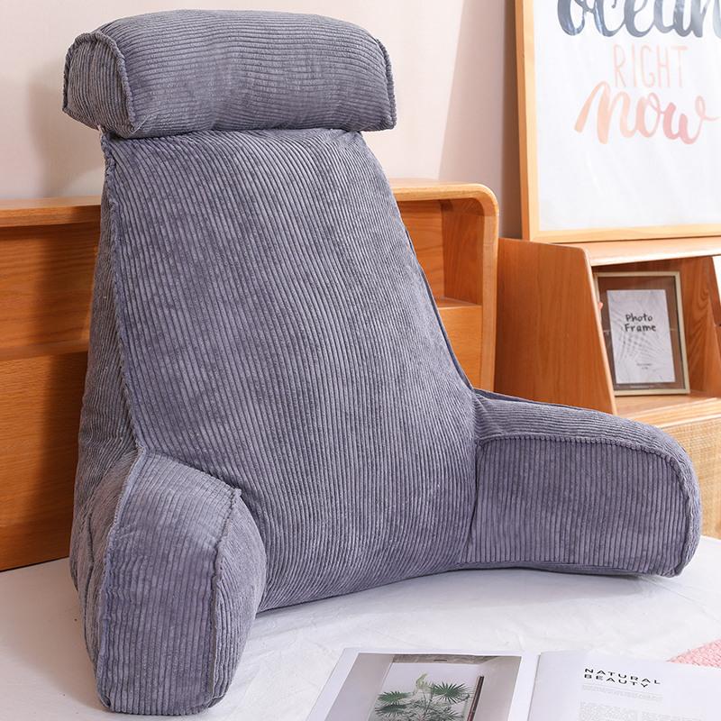 

Light Luxury Candy Solid Color Raised Waist with Bay Window Cushion Sofa Neck Protection Waist Protection Pregnant Woman Small 65 * 75CM