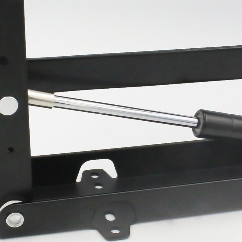 1 Paar klappbar für Sitzhalterung Scharnier Versteckt Schuhwechsel Hocker Halterung Hydraulische Dämpfung für Bank Klapphalterung