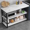 201 Stainless Steel Kitchen Storage Rack with Workstation