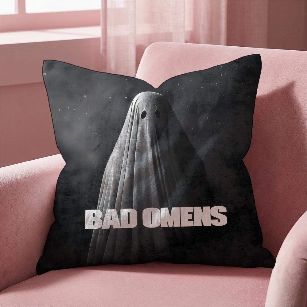 Bad Omens Kissenbezug Mehrzweck-Kissenbezug für Zuhause & Auto - Wendbar, Weich & Langlebig für den täglichen Gebrauch