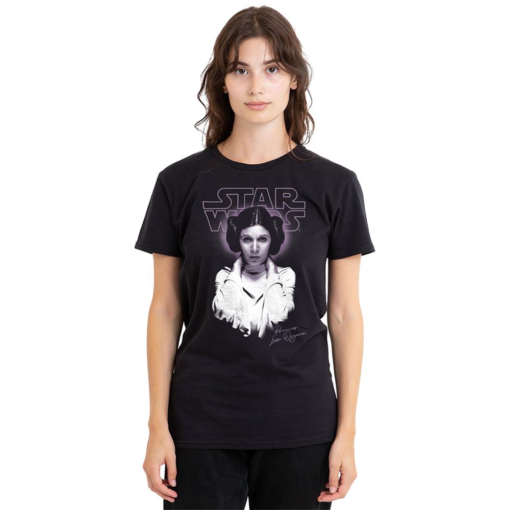 Star Wars Womens/Ladies Princess Leia Portrait T-Shirt