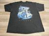 Vintage 90s Alaska Polar Bear Aurora Borealis Graphic T-Shirt Polar Graphics XL Unisex T-Shirt