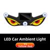 Blinking Moving Eyes Car Ambient Light Anti-Rear-End Light  Vehicle Modification